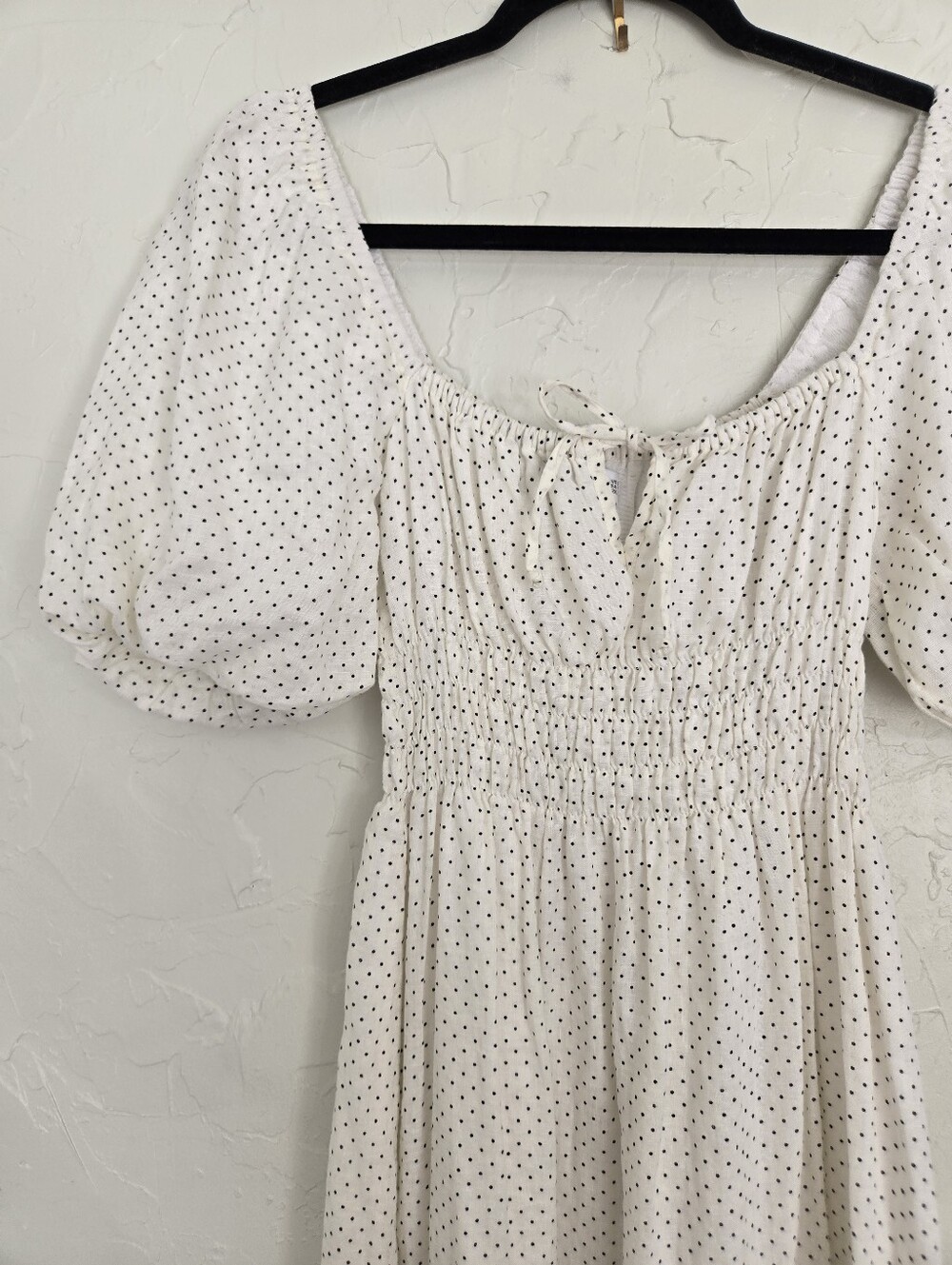 Faithfull The Brand Maurelle Polka Dot Dress, XS - Picture 3 of 12